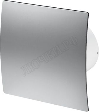 Вытяжной вентилятор Awenta System+, Turbo, 100 KWT100CTR, Escudo, PET100, Серебро (сатин), пластик Вытяжной вентилятор Awenta System+, Turbo, 100 KWT100CTR, Escudo, PET100, Серебро (сатин), пластик