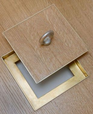 Напольные люки из латуни бюджет 200*500 Напольные люки из латуни бюджет 200*500