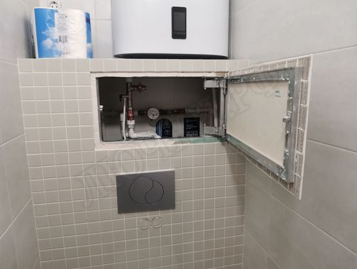 Люк под плитку Нажимной Секрет-Лайт 300*900 Люк под плитку Нажимной Секрет-Лайт 300*900