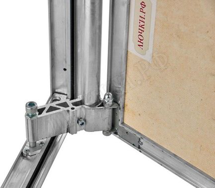 Люк под плитку Секрет 3.0, 2 створки 800*400 Люк под плитку Секрет 3.0, 2 створки 800*400