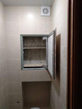 Люк под плитку Нажимной Секрет-Лайт 2 створки 1200*550 Люк под плитку Нажимной Секрет-Лайт 2 створки 1200*550