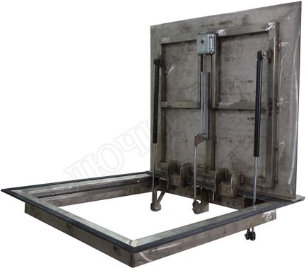 Напольный люк Дворник Уголок, нержавеющая сталь AISI 304 600*2300 Напольный люк Дворник Уголок, нержавеющая сталь AISI 304 600*2300