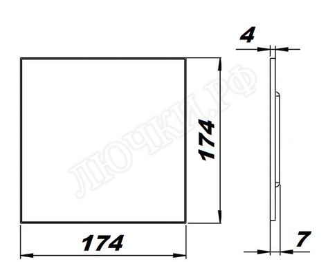 Вытяжной вентилятор airRoxy TS, красный, 01-173 Вытяжной вентилятор airRoxy TS, красный, 01-173