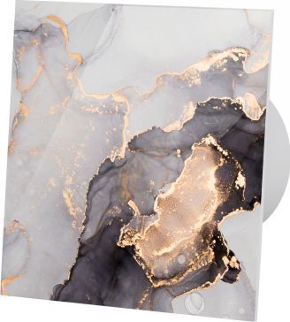 Вытяжной вентилятор airRoxy dRim, 125 TS, глянцевое стекло, розово-золотой мрамор, 01-188 Вытяжной вентилятор airRoxy dRim, 125 TS, глянцевое стекло, розово-золотой мрамор, 01-188