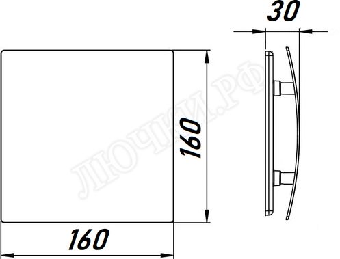 Вытяжной вентилятор Awenta System+, Turbo, 100, KWT100CTR, PET100, Серебро (сатин), пластик Вытяжной вентилятор Awenta System+, Turbo, 100, KWT100CTR, PET100, Серебро (сатин), пластик