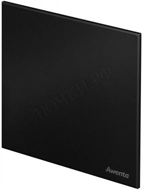 Вытяжной вентилятор Awenta System+, Turbo, 125 KWT125W, Trax, PTCB125M, Чёрный матовый, пластик Вытяжной вентилятор Awenta System+, Turbo, 125 KWT125W, Trax, PTCB125M, Чёрный матовый, пластик