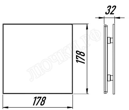 Вытяжной вентилятор Awenta System+, Turbo, 125, KWT125W, PTGG125M, Серый матовый стекло Вытяжной вентилятор Awenta System+, Turbo, 125, KWT125W, PTGG125M, Серый матовый стекло