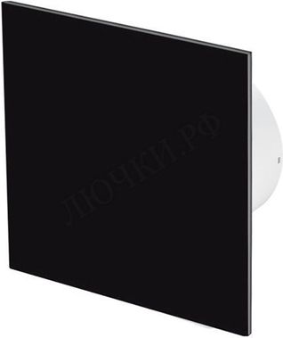 Вытяжной вентилятор Awenta System+, Turbo, 125 KWT125W, Trax Glass, PTGB125P, Чёрный глянцевый, стекло Вытяжной вентилятор Awenta System+, Turbo, 125 KWT125W, Trax Glass, PTGB125P, Чёрный глянцевый, стекло